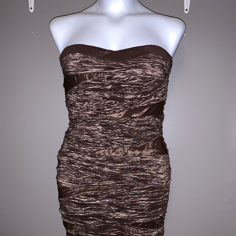 Strapless dress